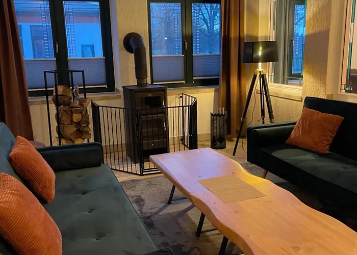 Ferienwohnung Mit Kamin Und Traumhafter Dachterrasse Mit Weitblick In Die Natur